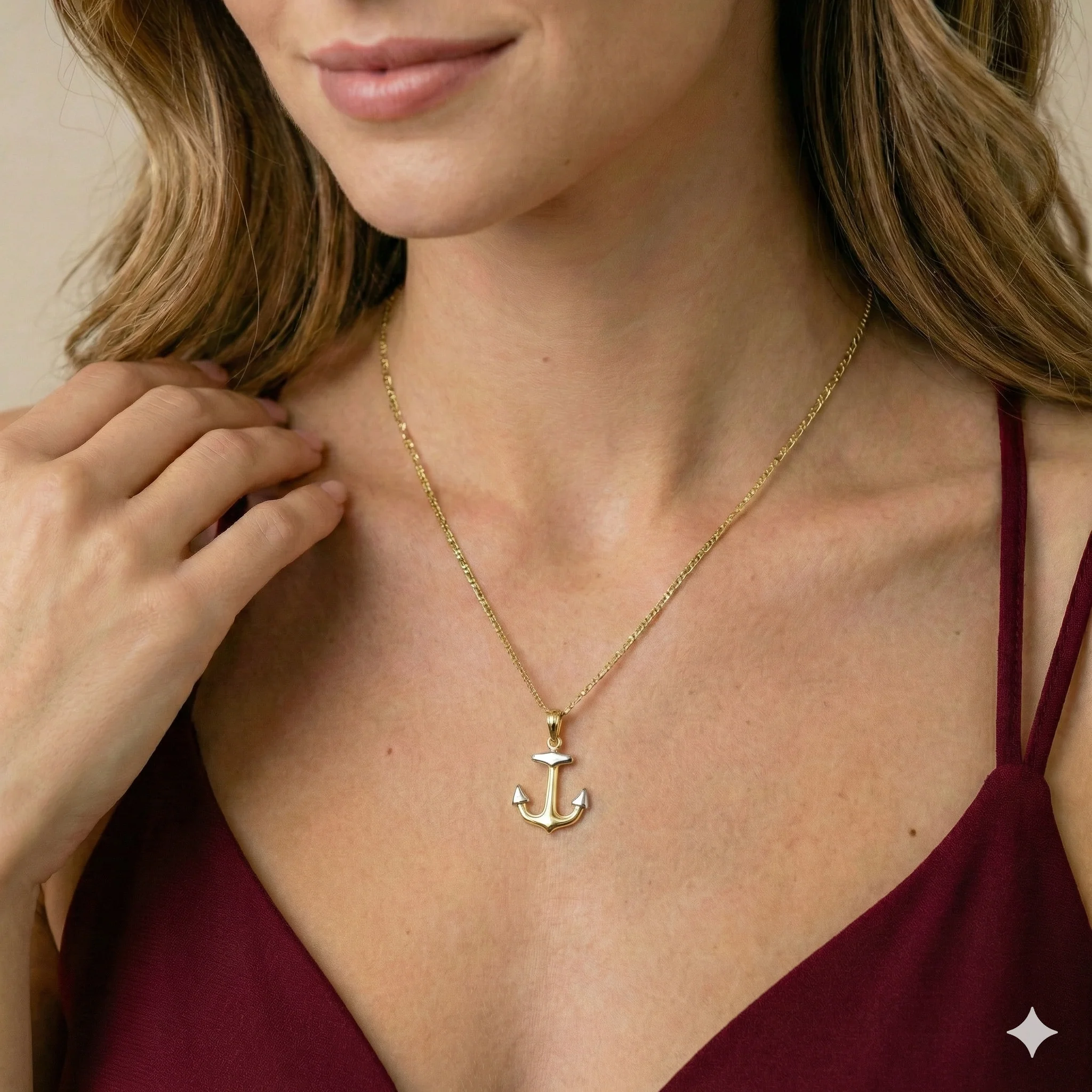 14K Gold | Anhänger Schiffsanker K092 - Image 2