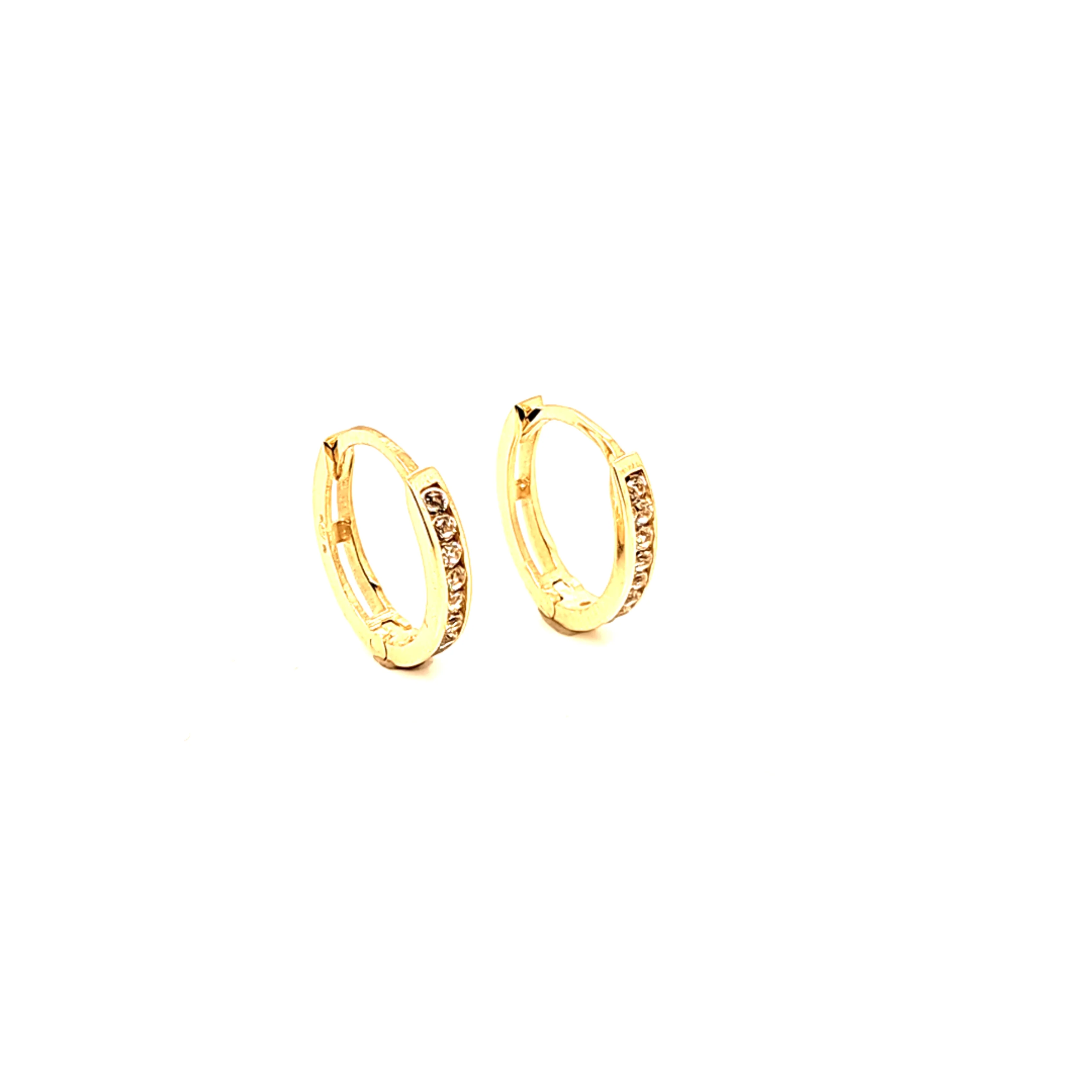 14K Gold | Ohrstecker mit Zirkonia