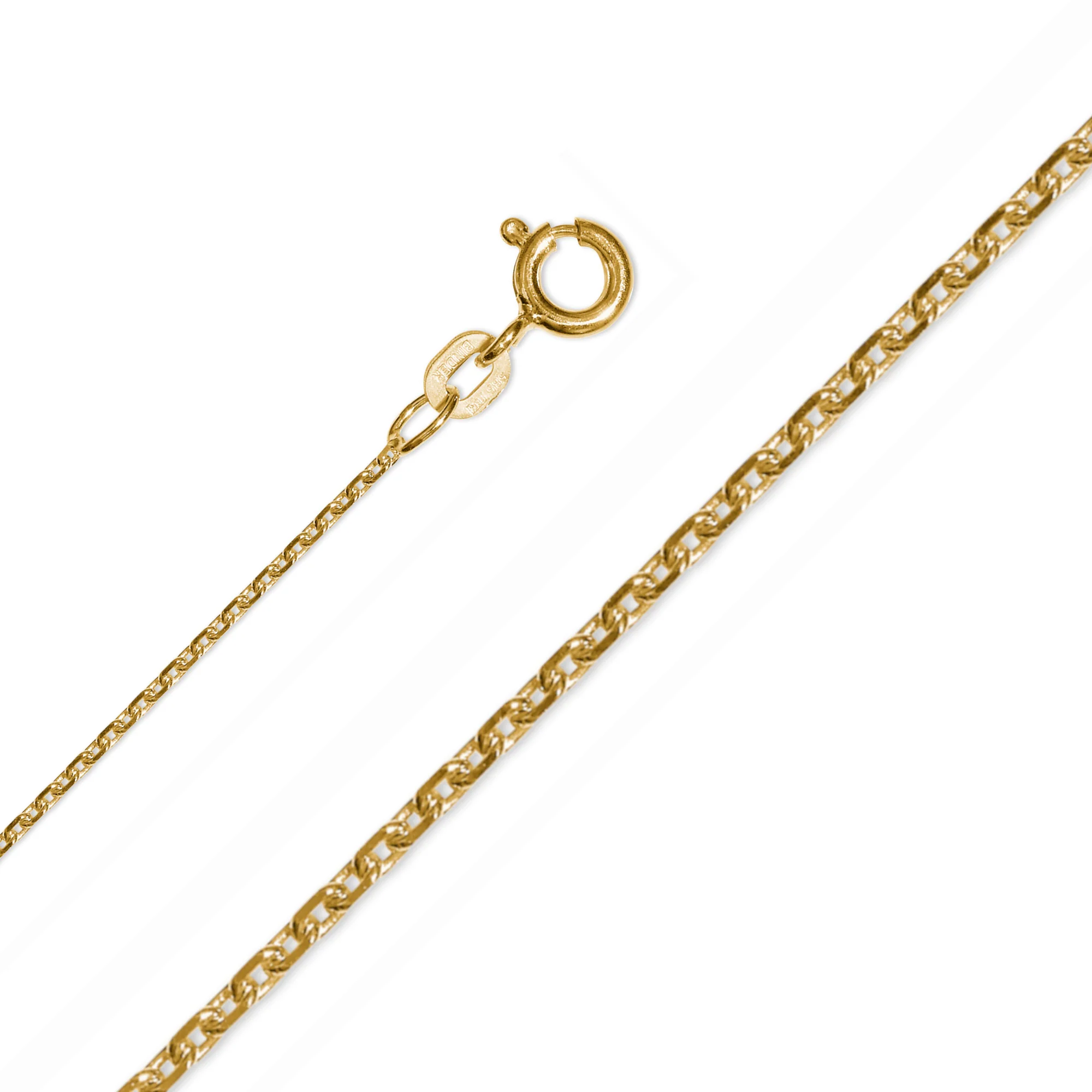 8K Gold | Anker diamantiert 1,20 mm - 1,90 mm - Image 3