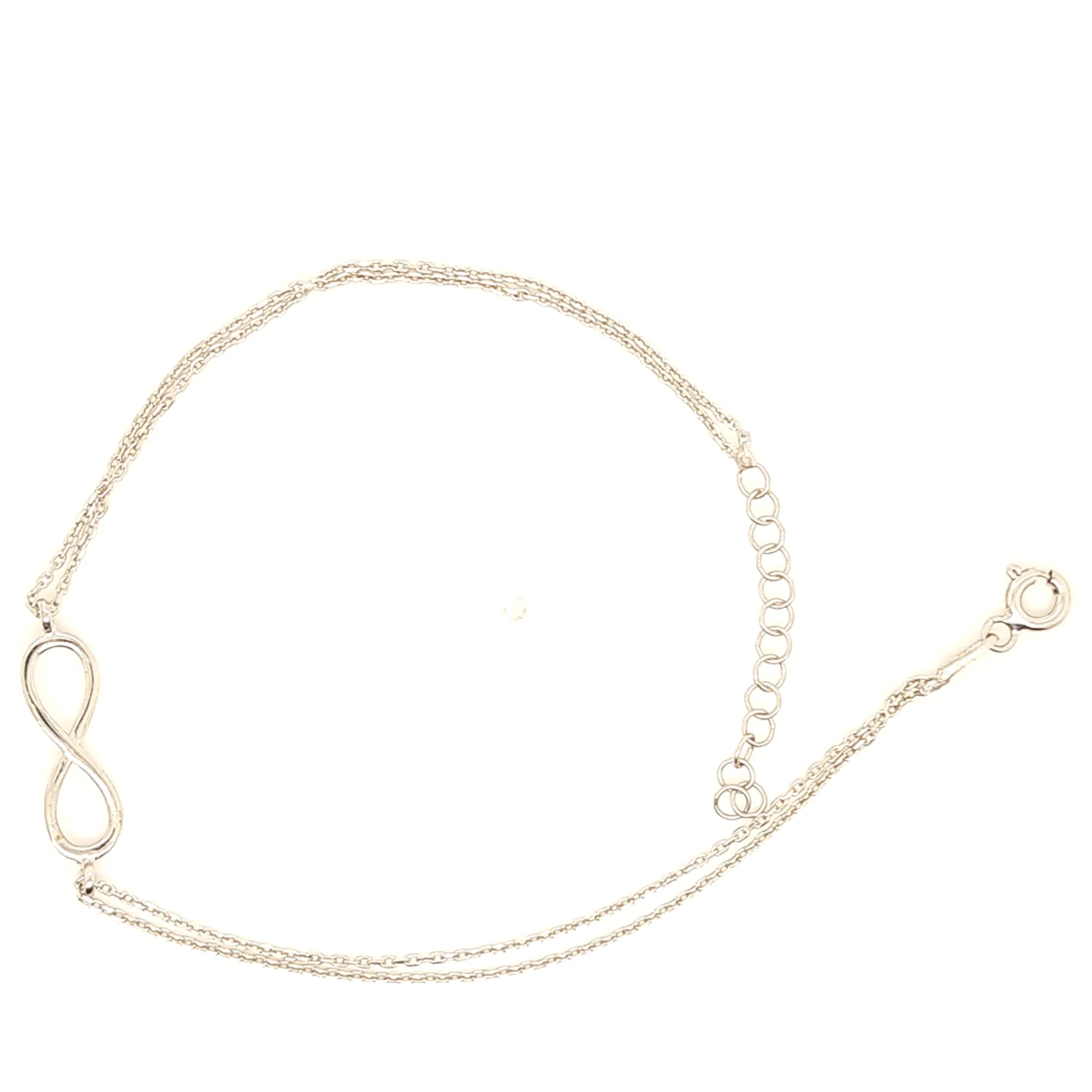 925 Silber |  Armband mit Infinity
