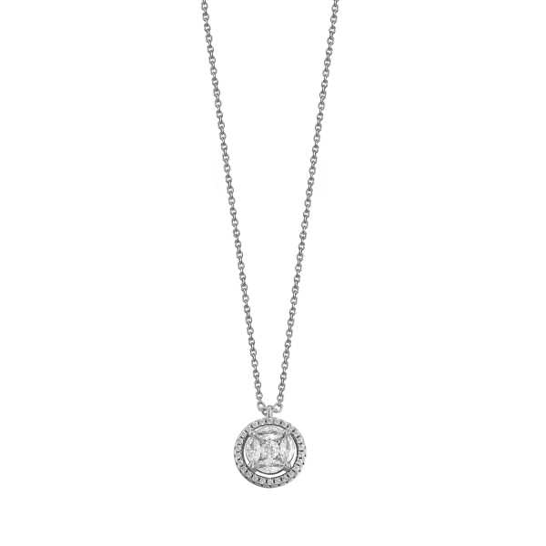925 Silber |  Halsketten SILVER CIRCLE HALO XENOX