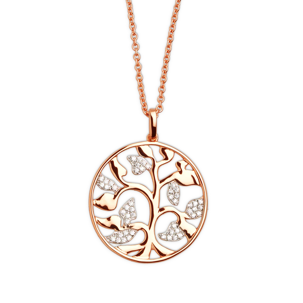 925 Silber |  Halsketten LEBENSBAUM XENOX