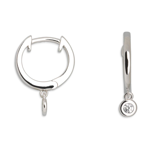 925 Silber |  Ohrringe CREOLEN XENOX