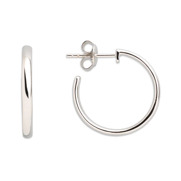 925 Silber |  Ohrringe CREOLEN XENOX