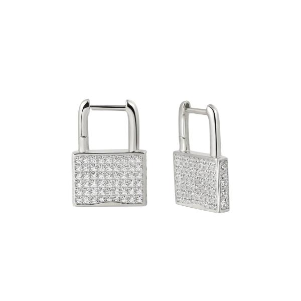 925 Silber |  Ohrringe CREOLEN XENOX