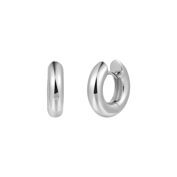 925 Silber |  Ohrringe CREOLEN XENOX