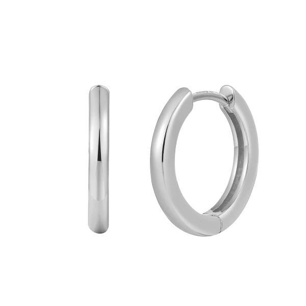 925 Silber |  Ohrringe CREOLEN XENOX