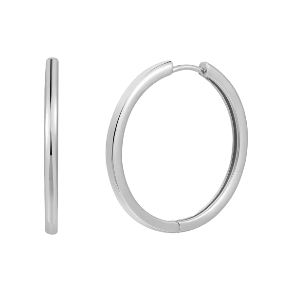 925 Silber |  Ohrringe CREOLEN XENOX