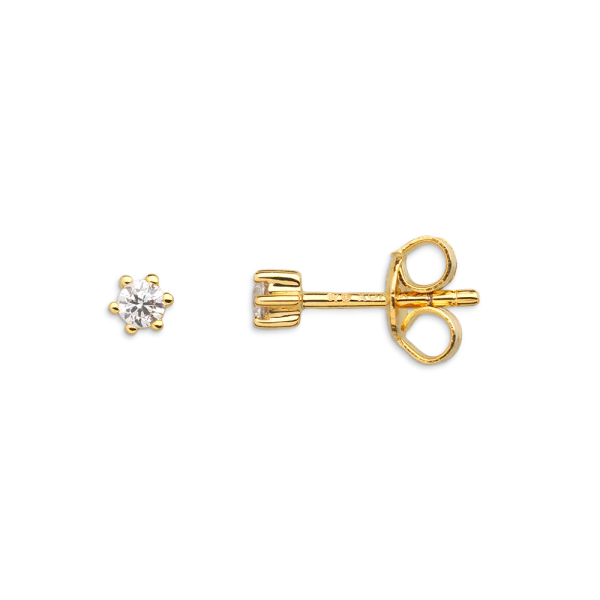 925 Silber |  Ohrringe KRAPPE GOLD XENOX
