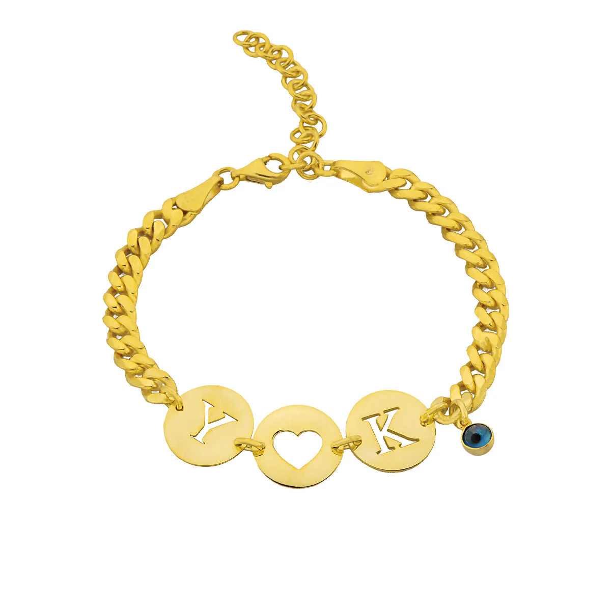 Gourmet Armband mit Initialen